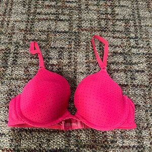 Women's Hot Pink Padded Bra - Comfortable Everyday Support